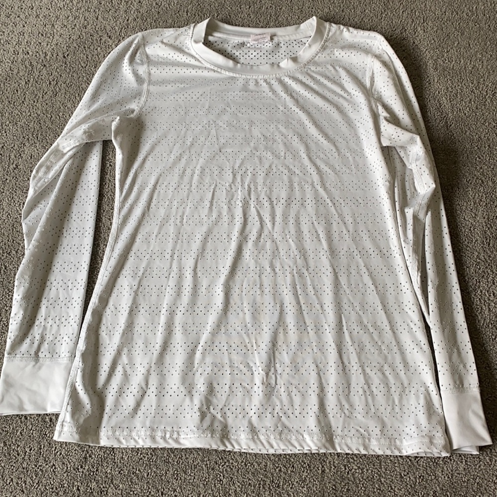 Zyia Active White Chill Long T